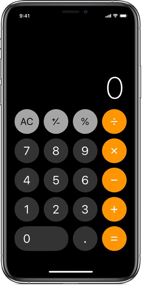 calculator  iphone apple support