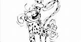 Marsupilami Coloring Pages sketch template