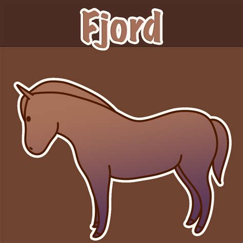 fjord horse wild horse islands trade traderie