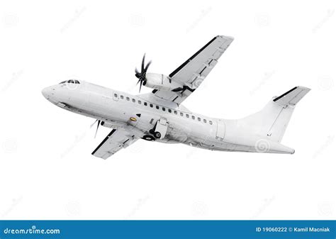 white airplane stock photo image  commercial background