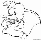 Dumbo Wecoloringpage Disegnare Colorier sketch template