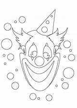 Colorare Pagliacci Pianetabambini Carnevale Pagliaccio Altri sketch template