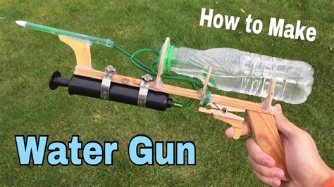 water gun  home  powerful easy  tutorial youtube