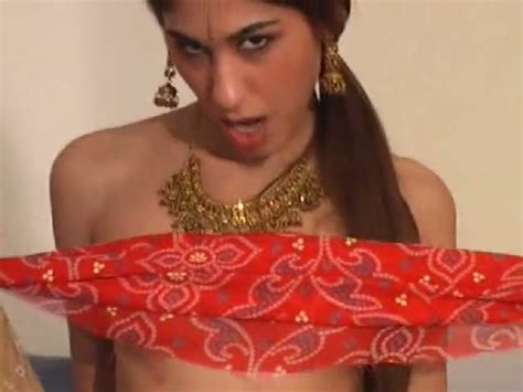 Hot Skinny Indian Teen Chick Stripteases And Flashes Her