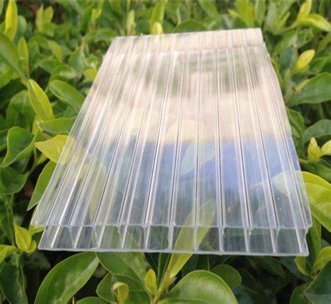 twin wall mm polycarbonate sheet clear strong impact  shatterpro silk road greenhouse