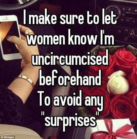 men on whisper reveal how they really feel about circumcision daily