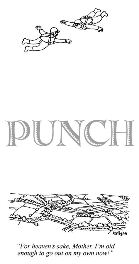 Cartoons From Punch Magazine By Ken Pyne Punch Magazine Cartoon Archive