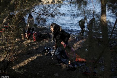 Photographs Show Migrants Washing Up On The Shores Of Lesbos Daily