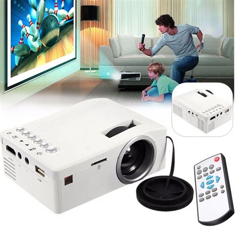 mini portable multimedia led projector home cinema theater av usb tf hdm support p walmart