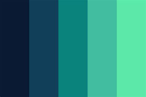 sea salt color palette
