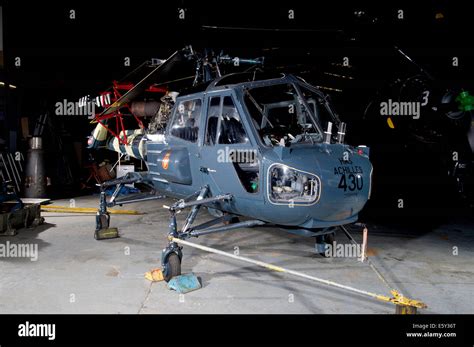 westland wasp helicopter  served aboard hms achillies stock photo  alamy