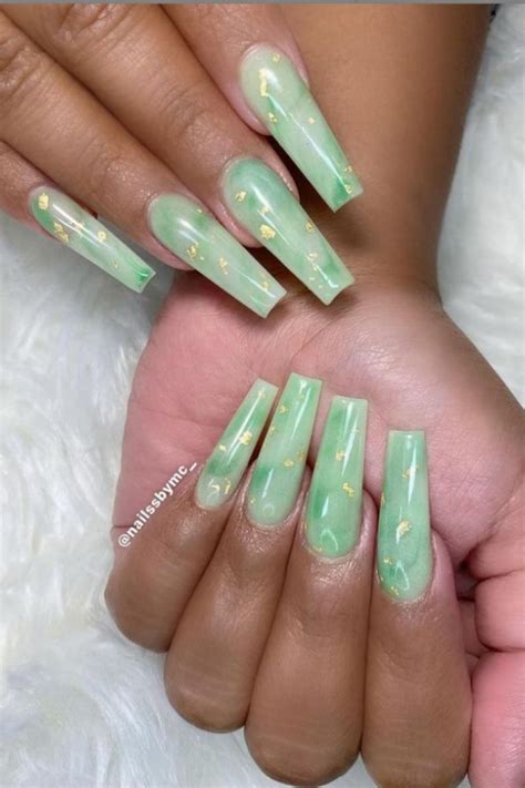 Green Nails 40 Best Nail Ideas For Summer Nails Colors
