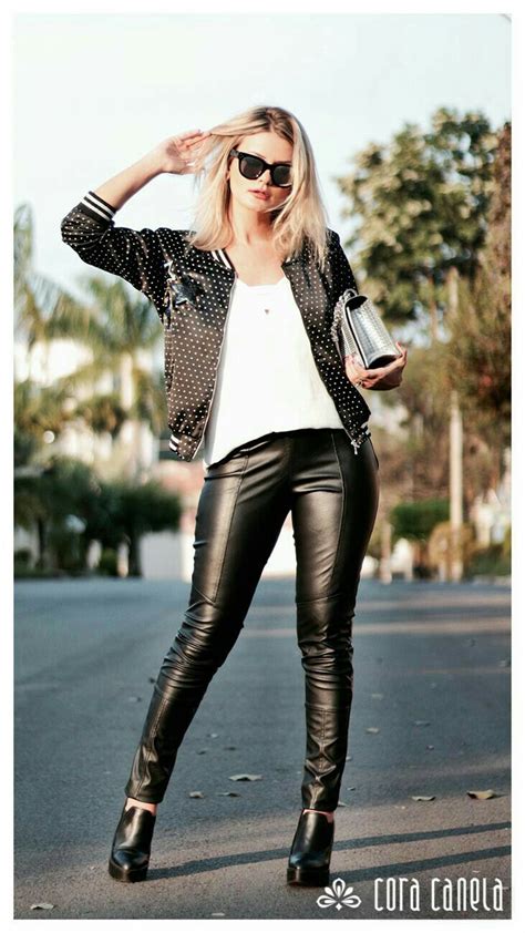Lederlady Leather Pants Chic Outfits Leggings Are Not