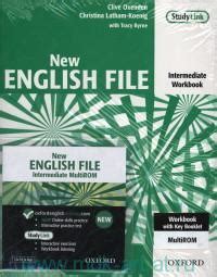 english file intermediate workbook oxenden