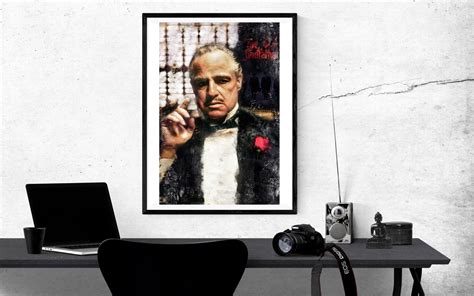 The Godfather Don Corleone Marlon Brando Digital Download