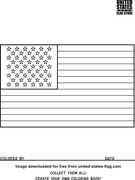 wonderful  flag coloring page  american pages flag coloring pages american flag