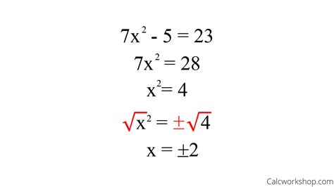 solve square root equations