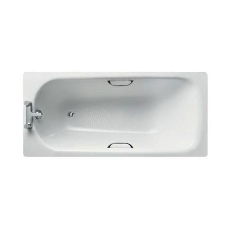 Ideal Standard Two Tap Hole Anti Slip Bath Without Handgrips 1500 X