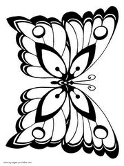 printable butterfly coloring pages butterfly coloring page coloring