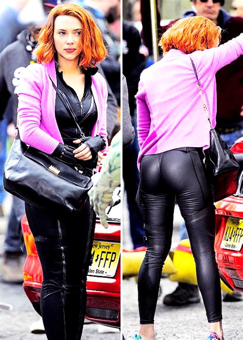 Scarlett Johansson Blac Pants Ismacedobel