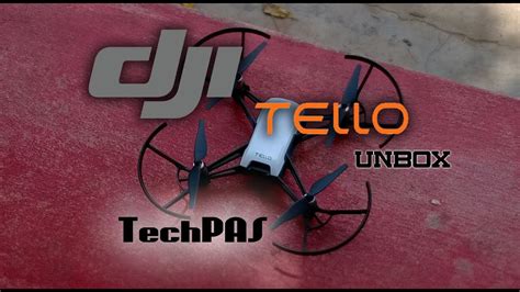 dji tello drone unboxing  flight youtube