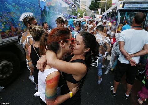 festival of colour at sydney gay and lesbian mardi gras pride parade daily mail online