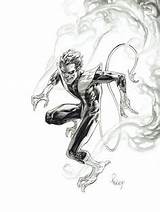 Nightcrawler Marvel Comics Men Comic Books Man Deviantart Beast Sketch Fantasy Artwork Characters sketch template