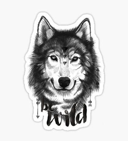 wolf stickers cute laptop stickers poster stickers anime stickers