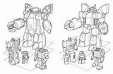 Supreme Transformers Carroll Sunstreaker Brawn Optimus sketch template