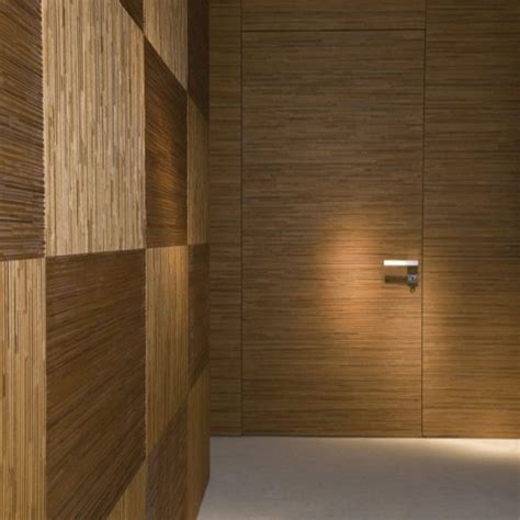 Assetto per gli interni, interior design per la casa, legni, porte interne. Pannello boiserie in legno laminato ROVERE PALISSANDRO TORTORA da 60 x