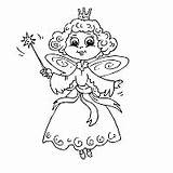 Wand Fairy Surfnetkids Coloring sketch template