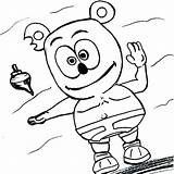 Gummy Bear Coloring Pages Getcolorings Color Getdrawings sketch template
