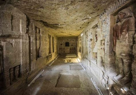 untouched and unlooted 4 400 yr old tomb of egyptian high priest discovered