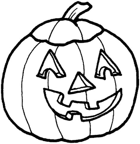 halloween pumpkin printable coloring page  print  color