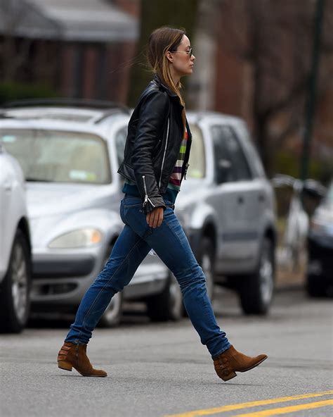 olivia wilde out and about in new york hawtcelebs