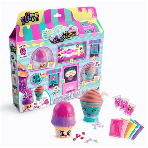 canal toys  slime diy slimelicious mini collection ice cream