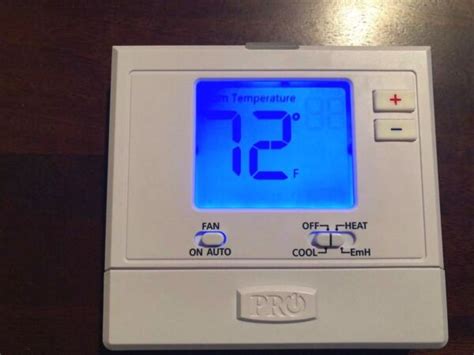 pro   programmable thermostat  heat  cool heat pump  sale  ebay