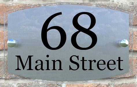 building numbers plaque   home
