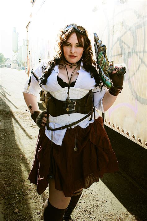 fuck yeah fat cosplay plus size steampunk