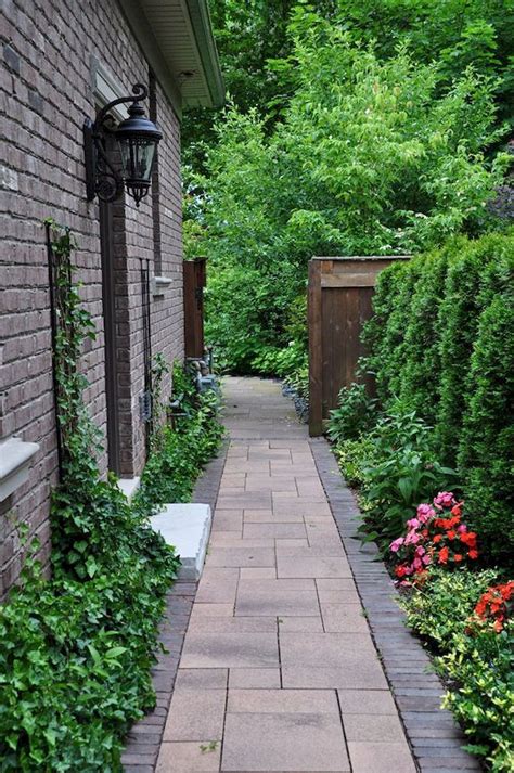 incredible side house garden landscaping ideas  rocks side yard landscaping pathway