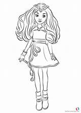 Coloring Pages Descendants Evie Wicked Printable Mal Disney Kids Descendant Colouring Print Sheets Color Fun Printables Drawing Colorings Girls Getcolorings sketch template