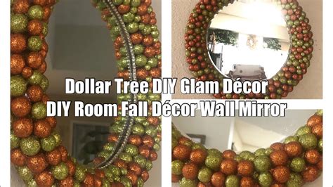 dollar tree diy glam decor diy room fall decor wall