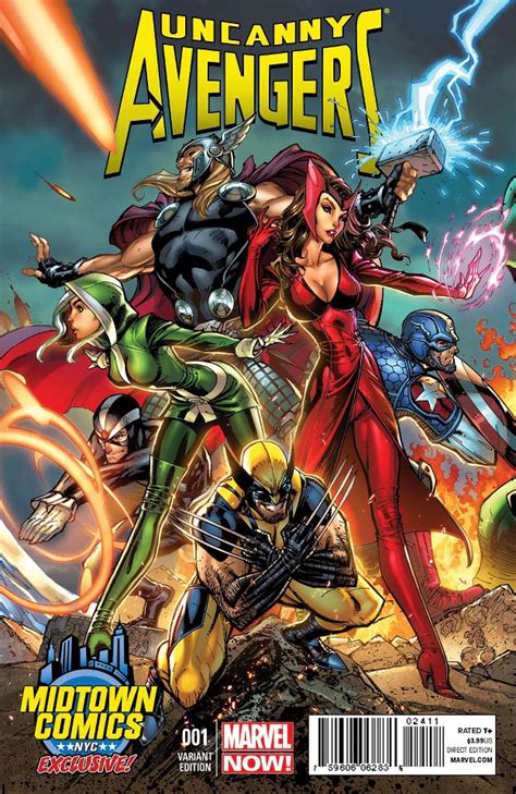 J Scott Campbell Art Connectable X Men And Avengers Covers