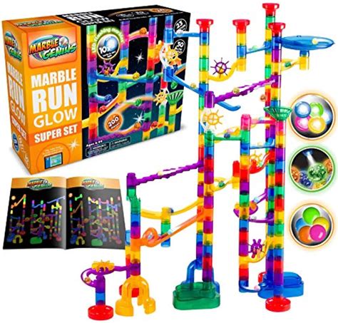marble run set   glow marbles   building pieces yinz buy