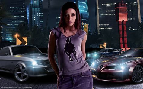 Need For Speed Carbon Girl 2 Wallpaper Hd Car Wallpapers Id 1749