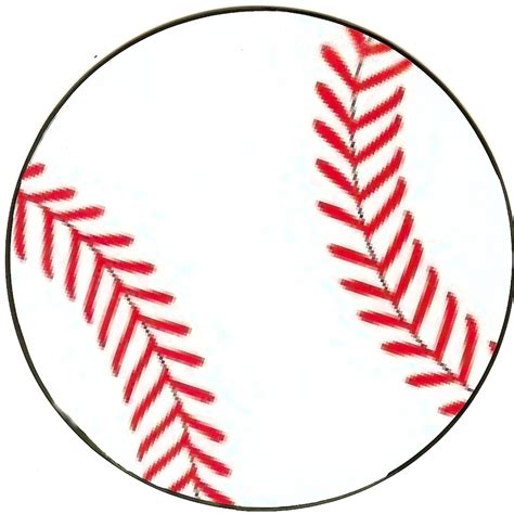baseball template  clipart