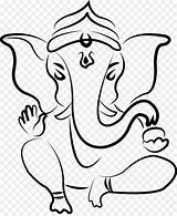 Ganesh Ganesha Drawing Ganpati Bal Lord Chaturthi Deity Parvati Hinduism Emotion Sketches Pngegg Pngfind Anyrgb Lakshmi Mammal sketch template