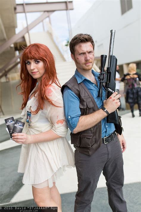 Claire Dearing And Owen Grady Couples Costumes Couples Cosplay Epic