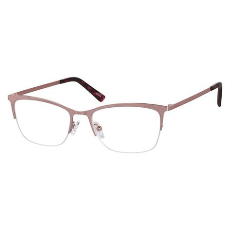 rose gold rectangle glasses 3216619 zenni optical eyeglasses in 2021