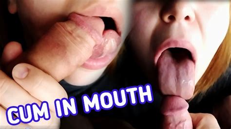 Pov Best Ever Blowjob Slow Motion He Cum In My Mouth Natural Redhead